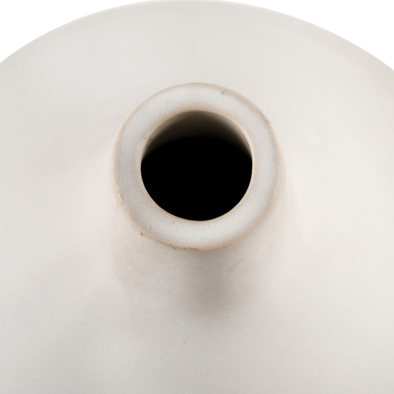Atlas Lighting Faye Large Vase, White