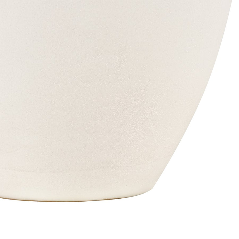 Atlas Lighting Faye Large Vase, White