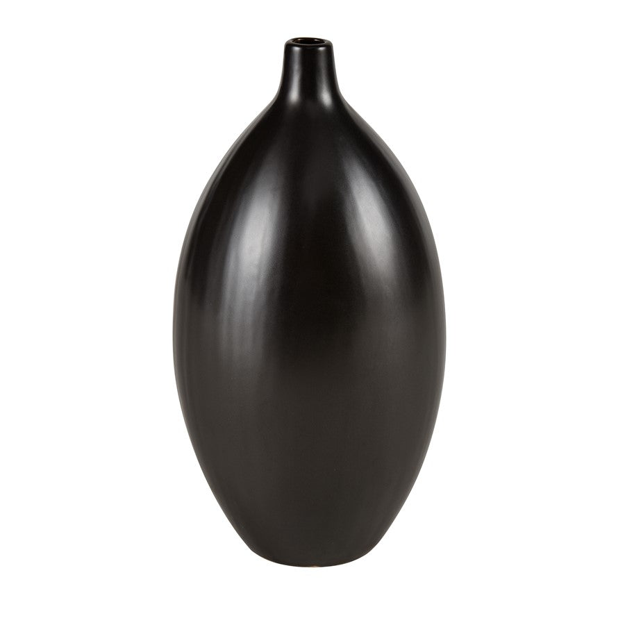 Atlas Lighting Faye Large Vase, Black