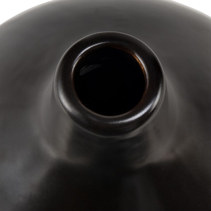 Atlas Lighting Faye Large Vase, Black