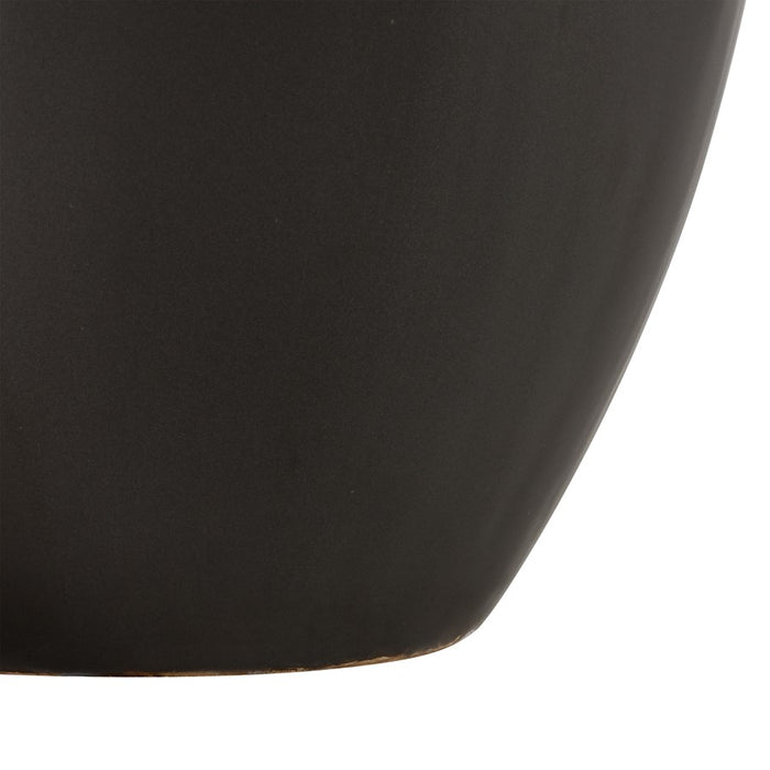 Atlas Lighting Faye Large Vase, Black
