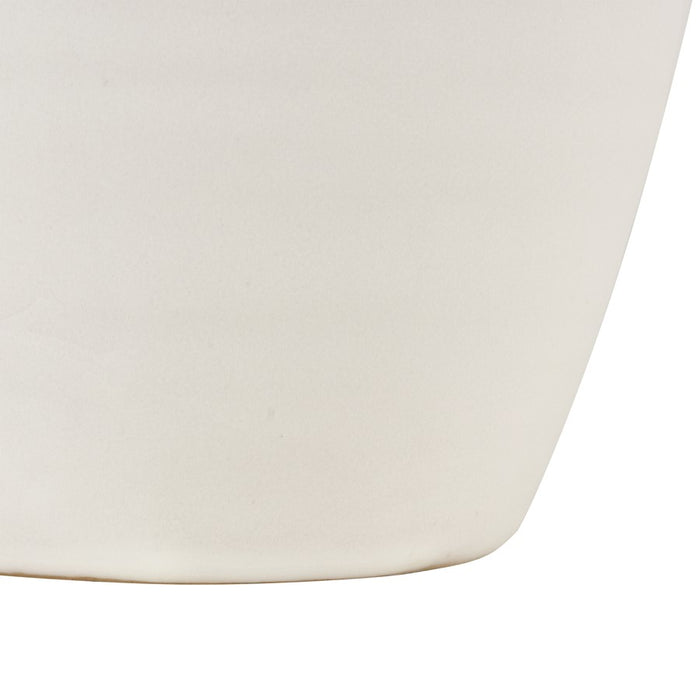 Atlas Lighting Faye Medium Vase, White