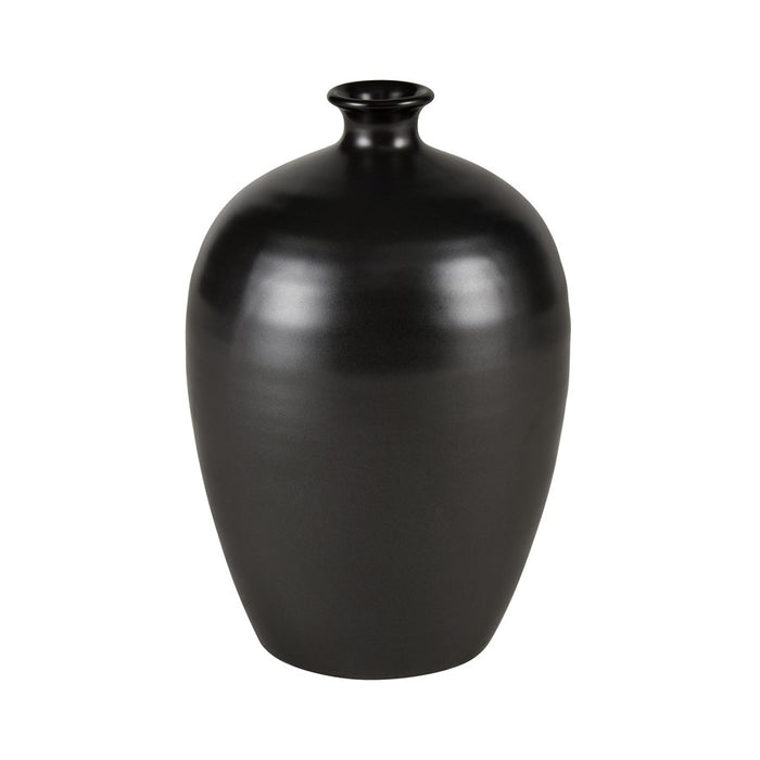 Atlas Lighting Faye Medium Vase, Black