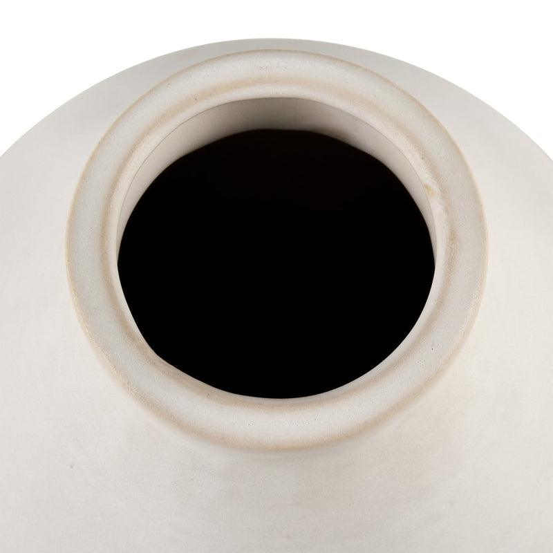 Atlas Lighting Faye Small Vase, White
