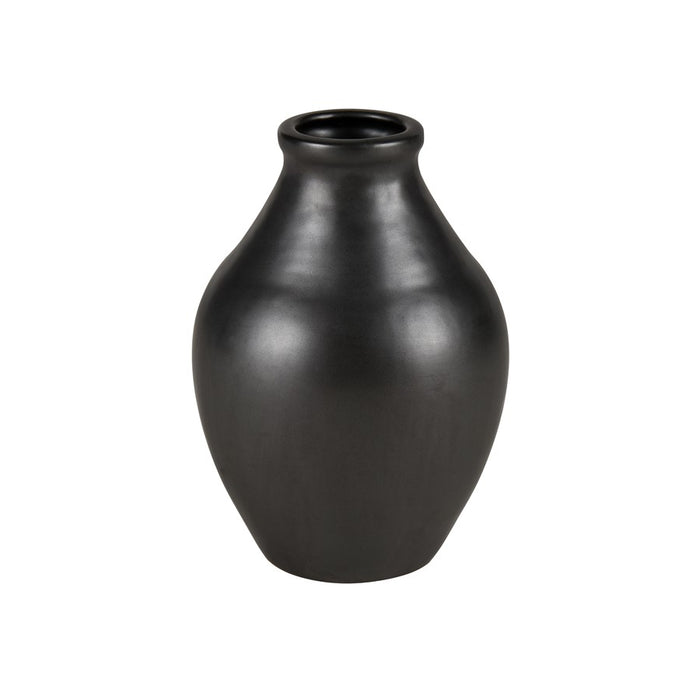 Atlas Lighting Faye Small Vase, Black