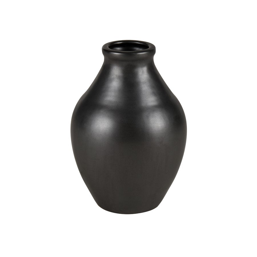 Atlas Lighting Faye Small Vase, Black