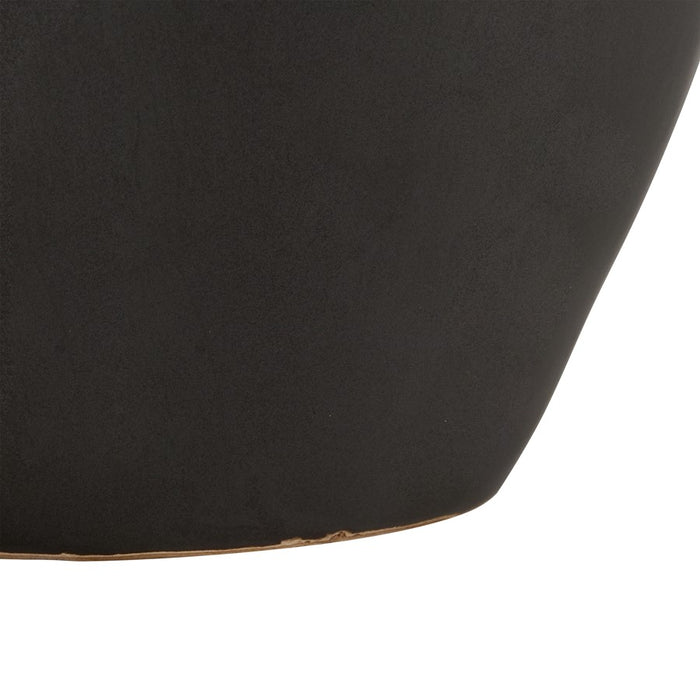 Atlas Lighting Faye Small Vase, Black