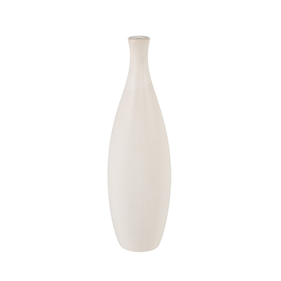 Atlas Lighting Faye Tall Vase, White