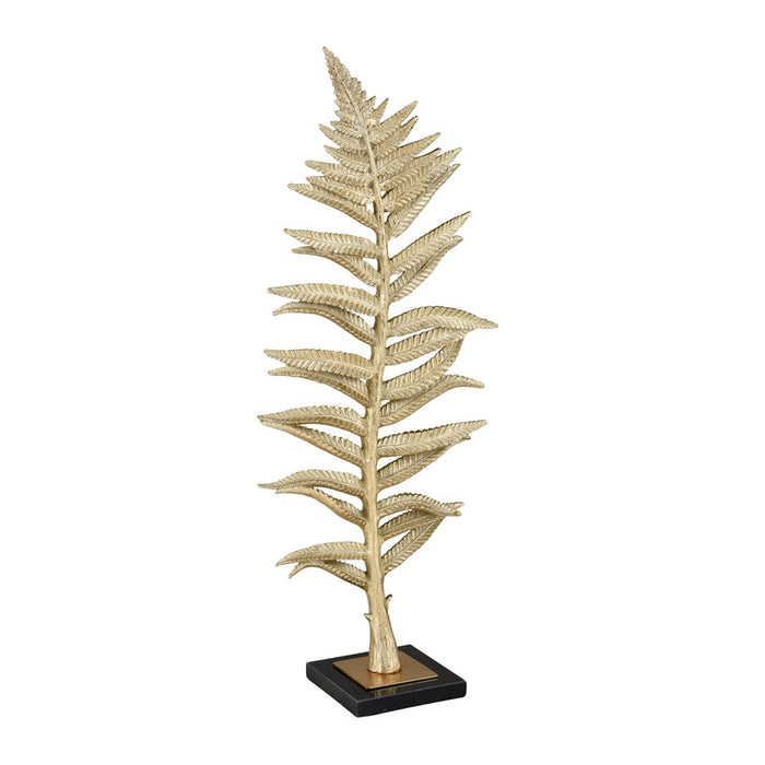 Atlas Lighting Fern Sculpture, Set of 2, Gold