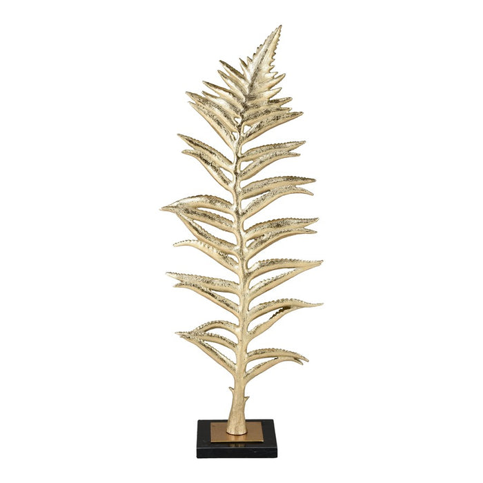 Atlas Lighting Fern Sculpture, Set of 2, Gold