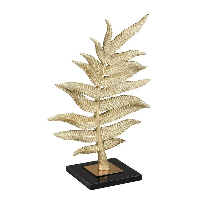Atlas Lighting Fern Sculpture, Set of 2, Gold