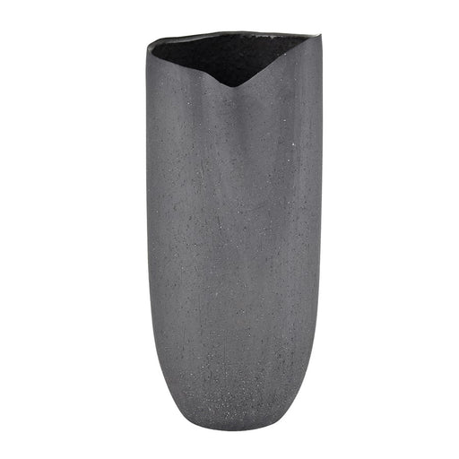Atlas Lighting Ferraro Vase, Folded Black