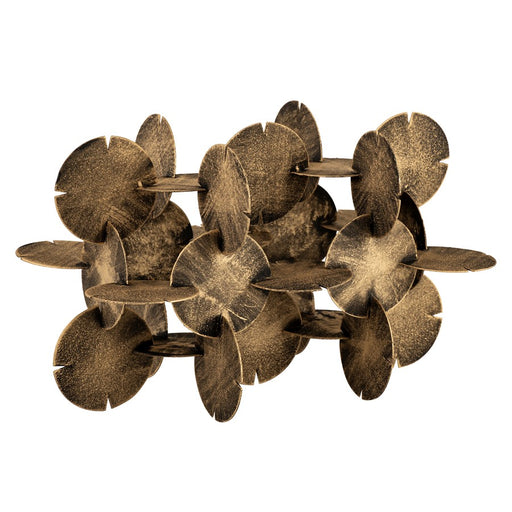 Atlas Lighting Flint Sculpture, Antique Brass