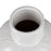 Atlas Lighting Flynn Small Vase, Gloss White