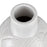 Atlas Lighting Flynn Large Vase, Gloss White