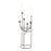 Atlas Lighting Friends Small Candleholder, Matte Black
