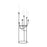 Atlas Lighting Friends Small Candleholder, Matte Black