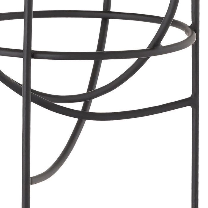 Atlas Lighting Friends Small Candleholder, Matte Black