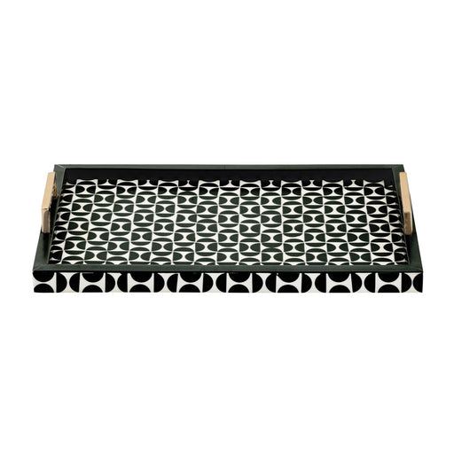 Atlas Lighting Futrelle Tray Set of 2, Dark Green