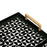 Atlas Lighting Futrelle Tray Set of 2, Dark Green