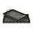 Atlas Lighting Futrelle Tray Set of 2, Dark Green