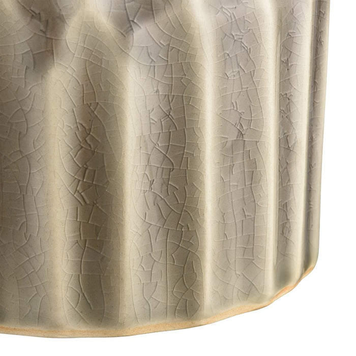 Atlas Lighting Galen Vase, Short, Cream