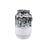 Atlas Lighting Gallemore Vase, Black/White Glazed