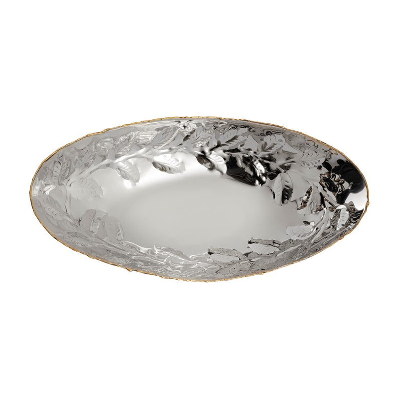 Atlas Lighting Garza Tray, Set of 2, Silver
