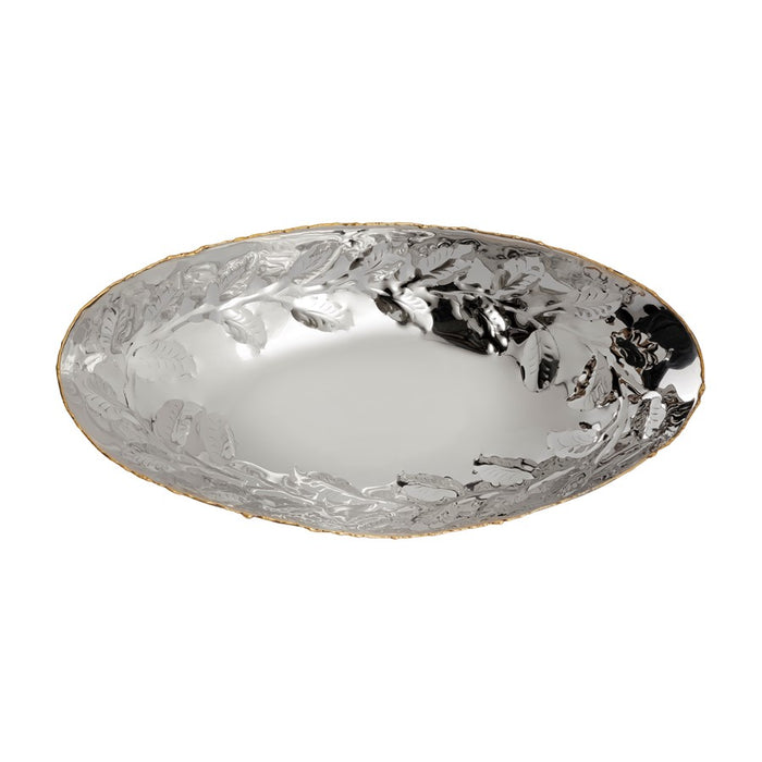 Atlas Lighting Garza Tray, Set of 2, Silver