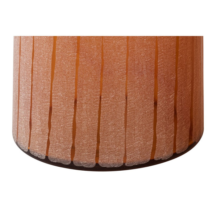Atlas Lighting Georgia Vase, Set of 3, Frosted Orange