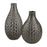 Atlas Lighting Gibbs Small Vase, Gray