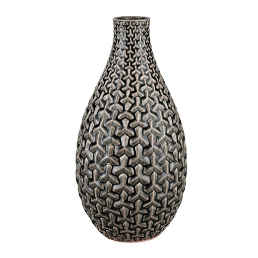 Atlas Lighting Gibbs Large Vase, Gray