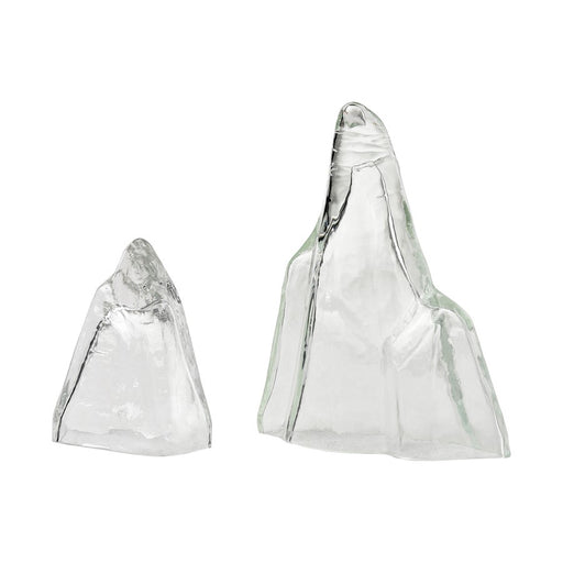 Atlas Lighting Glacier Object Set of 2, Clear
