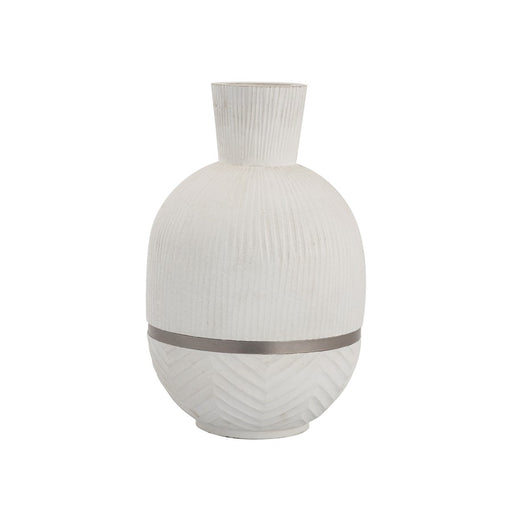 Atlas Lighting Glenn Small Vase, White