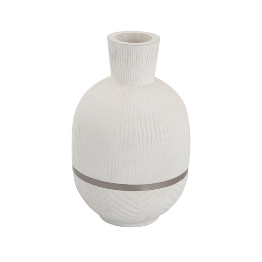 Atlas Lighting Glenn Small Vase, White