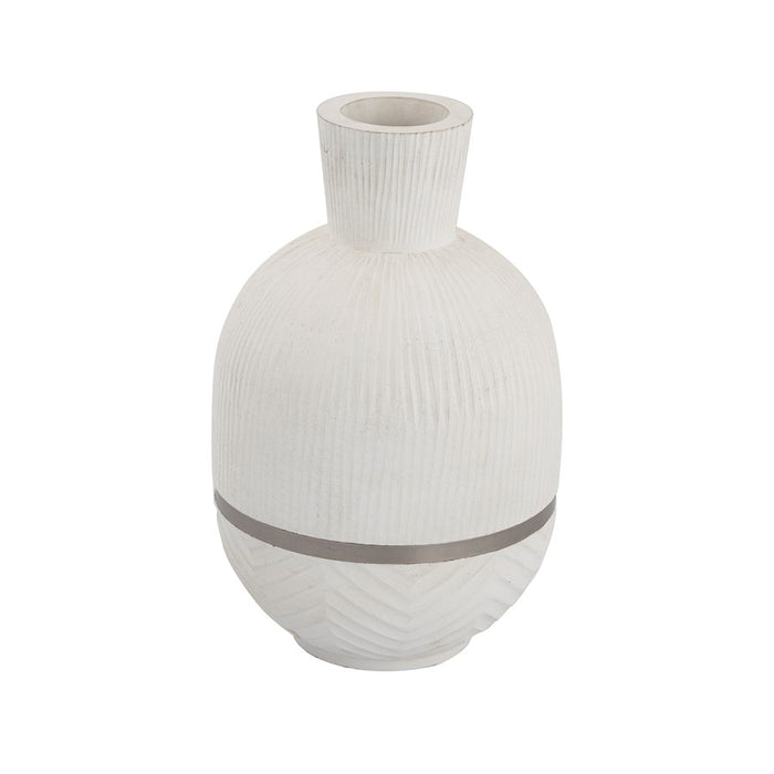 Atlas Lighting Glenn Small Vase, White