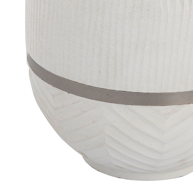 Atlas Lighting Glenn Small Vase, White