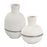Atlas Lighting Glenn Large Vase, White