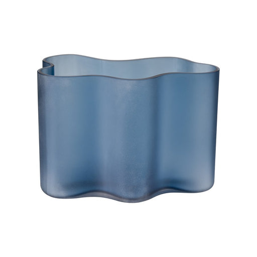 Atlas Lighting Glennon Small Vase, Navy