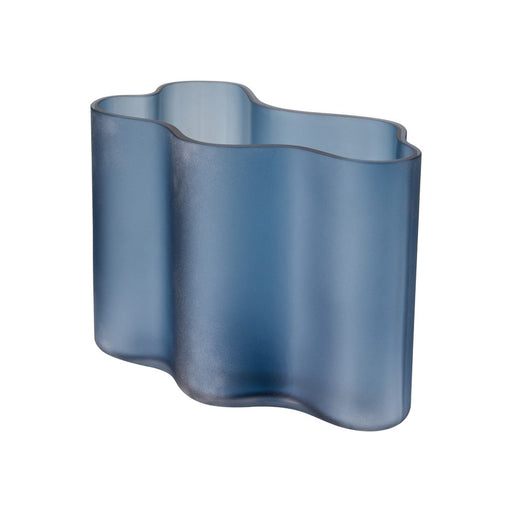 Atlas Lighting Glennon Small Vase, Navy