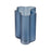Atlas Lighting Glennon Small Vase, Navy