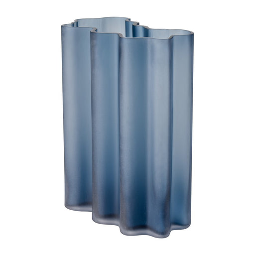 Atlas Lighting Glennon Medium Vase, Navy