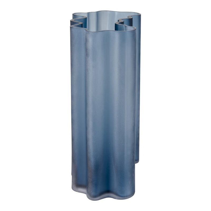 Atlas Lighting Glennon Medium Vase, Navy