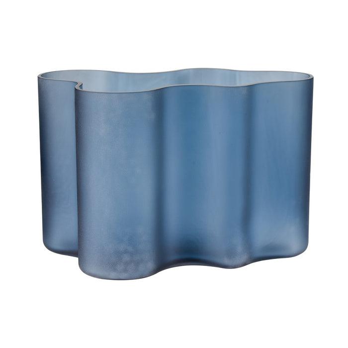 Atlas Lighting Glennon Large Vase, Navy
