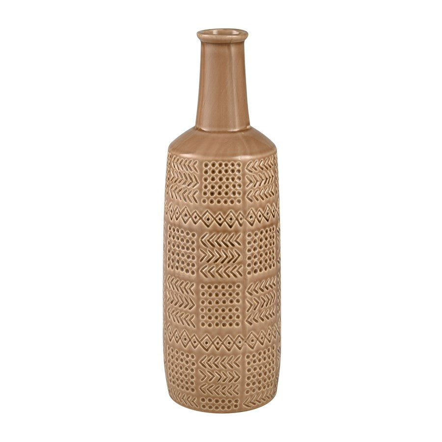 Atlas Lighting Graham Large Vase, Tan