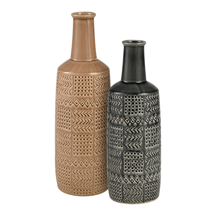 Atlas Lighting Graham Large Vase, Tan