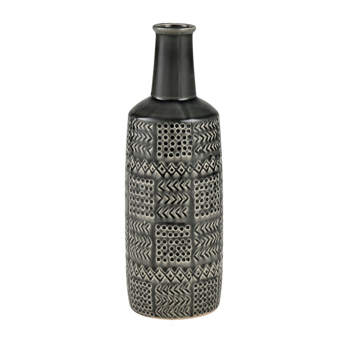 Atlas Lighting Graham Small Vase, Black