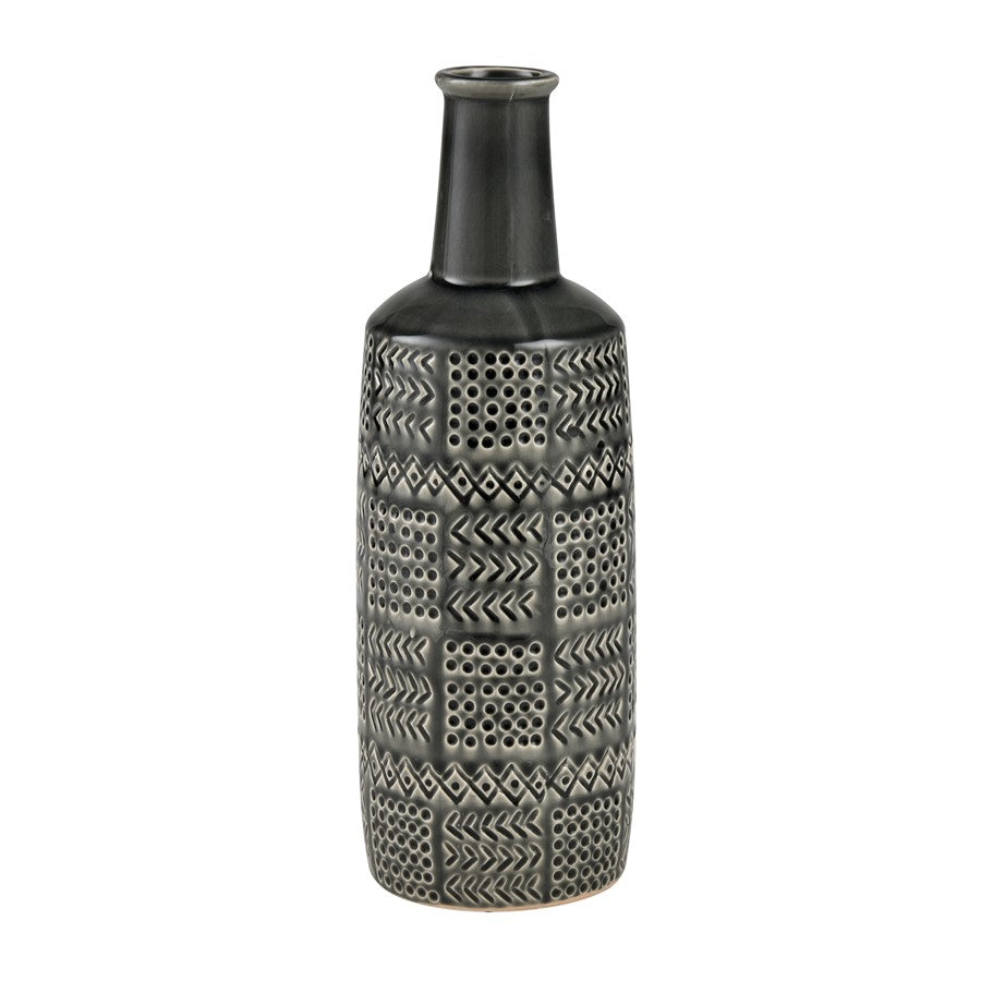 Atlas Lighting Graham Small Vase, Black
