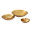 Atlas Lighting Greek Key Bowl, Set of 3, Brass