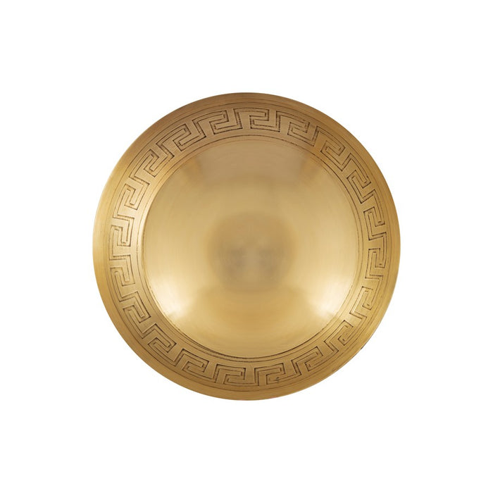 Atlas Lighting Greek Key Bowl, Set of 3, Brass